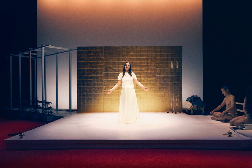 Angélica Liddell - Seppuku. El Funeral de Mishima o el placer de morir. Printemps des Comédiens.
© Ximena y Sergio